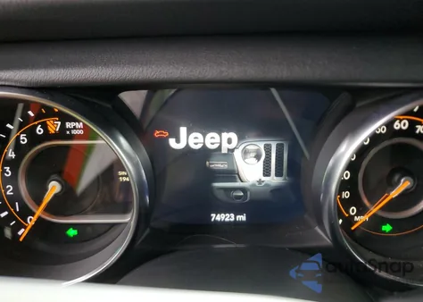 2021 Jeep Gladiator Overland z USA, uszkodzony, nr VIN 1C6HJTFG8ML512932